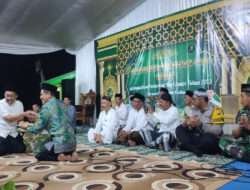 Babinsa Koramil 0801/12 Pringkuku Hadiri Peringatan Milad Madin Fatul Ulum 1 Dekade