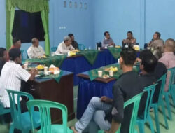 Antisipasi Bencana, Danramil 0801/01 Pacitan Bersama Pihak Terkait Gelar Rakor