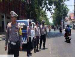 Patroli Rutin Menyasar Obyek Vital di Wilayah Hukum Polsek Tambaksari