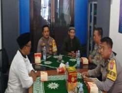 Kapolsek Tambaksari Sambang Ke Tokoh Agama Berkoordinasi dan berikan Penyuluhan