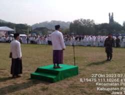Dandim 0801/Pacitan Hadiri Puncak Peringatan Hari Santri Nasional Tahun 2023