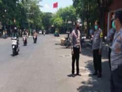 Polsek Tambaksari Melaksanakan Patroli Rutin di Obyek Vital Memberikan Himbauan kamtibmas