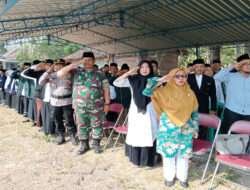 Danramil 20/Kismantoro Ikuti Upacara Hari Santri Nasional