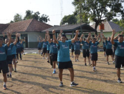 Jaga Kebugaran Dan Stamina Fisik, Kodim 0735/Surakarta Gelar Senam Pagi Bersama