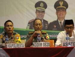 Wujudkan Pemilu Damai, Dandim Dialog Bersama Masyarakat