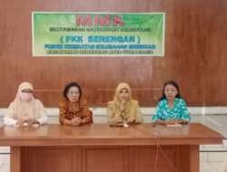 Babinsa Serengan Hadiri Musyawarah Masyarakat Kelurahan dan Forum Kesehatan