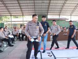Siap Amankan Pemilu 2024, Polres Kediri Gelar Gladi Posko dan TFG