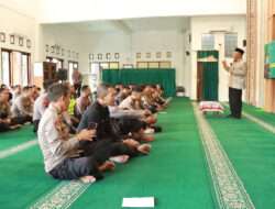 Polres Kediri Perkuat Karakter Humanis dan Spiritualitas Anggota Lewat Binrohtal
