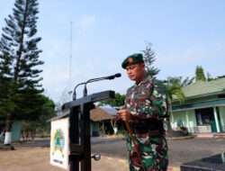 Dandim 0801/Pacitan Bacakan Amanat Menpora RI, Saat Upacara Hari Sumpah Pemuda ke-95