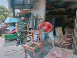 Wujudkan Kemanunggalan TNI Rakyat Babinsa Danukusuman Komsos dengan Warga Binaan