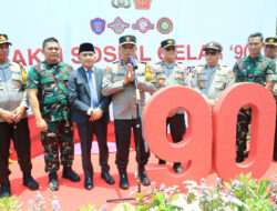 Wakapolda Jatim Hadiri 33 Tahun Mengabdi Untuk Negeri Akabri 90 Dengan Baksos dan Bakkes di Bangkalan