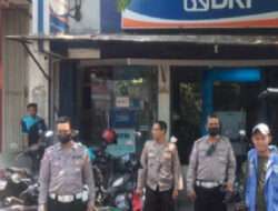 Patroli Rutin Obyek Vital di Wilayah Hukum Polsek Tambaksari