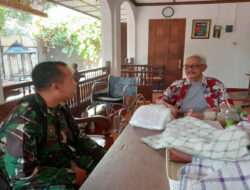 Mudrik Asyangidu Jadi Sasaran Komsosnya Babinsa Jayengan
