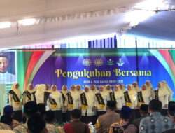 Tim Padus PRNA Godog Tampil Memukau dalam Pengukuhan Bersama Muhammadiyah Laren
