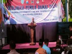 Kodim Probolinggo Gelar Deklarasi Pemilu Damai