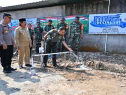 Program TNI Manunggal Air Dandim 0726/Sukoharjo resmikan Sumur Dalam di Masjid Al Istiqomah