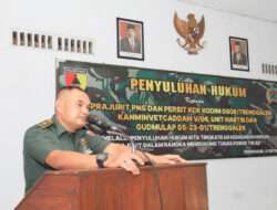 Membangun Kesadaran Hukum: Penyuluhan Inspiratif Bersama Tim Kumdam V/Brawijaya di Kodim 0806/Trenggalek