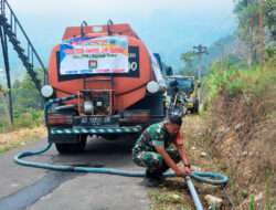 Program Tiada Hari Tanpa Air Bersih Kodim Boyolali Sentuh Warga Dampak Karhutla