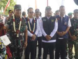 Dandim Ngawi dan Forkopimda Dampingi Pangdam V/BRW Dalam Kegiatan Gerakan Ketahanan Pangan Nasional