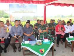 TNI dan Forkopimda Trenggalek Berkolaborasi dalam Vidcon Gerakan Nasional Ketahanan Pangan Tahun 2023