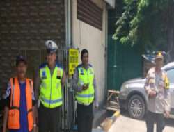 Polisi Laksanakan Patroli Rutin Obyek Vital Guna Memberikan Himbauan Kamtibmas