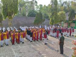 TNI Di Kismantoro Tanamkan Pembinaan Karakter Kepada Ratusan Pelajar SMP