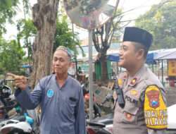 Kapolsek Tambaksari Sambangi warga Kedung Tarukan
