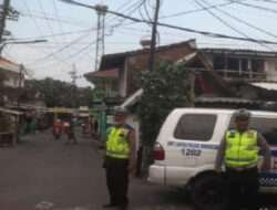 Laksanakan Patroli Rutin Polsek Tambaksari Bersama Tiga Pilar