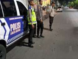 Polsek Tambaksari Patroli Antisipasi Balap Liar dan Tawuran