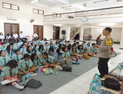 Stop Bullying, Polres Lumajang Sosialiasi di Sekolah