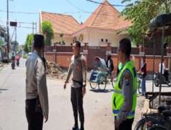 Patroli Rutin Antisipasi Perjudian Burung Merpati di Jalan Putro Agung