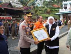 Polres Batu Bersama Forkopimda Siagakan Personel Penanganan Bencana Alam