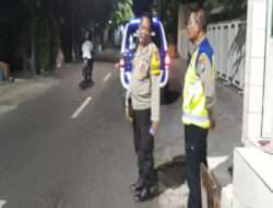 Jalan Residen Sudirman Menjadi Sasaran Patroli Malam