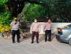 Patroli Rutin Antisipasi Perjudian Bersama Tiga Pilar