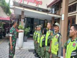 Genjot Latihan PBB, Babinsa Banyuanyar Berharap Linmas Miliki Kedisiplinan Dan Loyalitas Tinggi