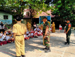 Hadiri Deklarasi Anti Bullying, Babinsa Nusukan Berharap Tidak Ada Lagi Tindak Kekerasan di Sekolah