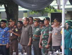 Dandim Ngawi Bersama Jajaran Forkopimda Ikuti Upacara Peringatan Hari Kesehatan Nasional Ke-59