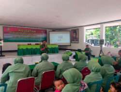 Antisipasi Bahaya Laten Dan Paham Komunis, Kodim 0801/Pacitan Lakukan Pembinaan Kepada Personilnya
