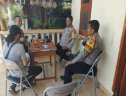 Kapolsek Tambaksari Sambang Warga Berkomunikasi Masalah Kamtibmas