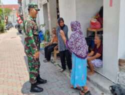 Babinsa Tipes Mewujudkan Keakraban dan Dengarkan Keluh Kesah Masyarakat