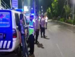 Polsek Tambaksari Patroli Kejahatan Malam di lokasi Rawan Kriminal