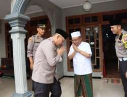 Sinergitas Wujudkan Pemilu Damai Kapolres Tulungagung Silaturahmi ke Ketua MUI