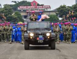 Danlantamal V Hadiri Upacara HUT ke-78 Korps Marinir