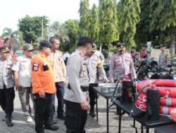 Polres Situbondo Bersama TNI dan Pemkab Cek Kesiapan Penanggulangan Bencana Alam