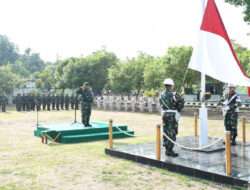 Kodim 0802/Ponorogo Gelar Upacara Bendera 17 Nopember 2023