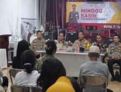 Polresta Sidoarjo Gelar Minggu Kasih di GPPS Watugolong Krian