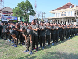 Olah Raga Bersama dan Jam Komandan, Dandim 0726/Sukoharjo Himbau Anggota Jaga Kesehatan dan Netralitas TNI