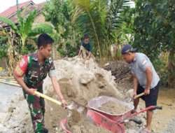 Masyarkat Desa Jatibatur Ucapkan Terimakasih Kepada Babinsa, Pembangunan Berem Jalan Terealisasi