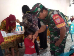 Peduli Kesehatan Anak, Babinsa Purwosari Sambangi Posyandu Balita