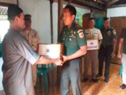 Anjangsana Ke Anggota Yang Sakit, Dandim Ngawi Berikan Semangat Untuk Sembuh